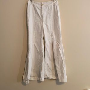 Vintage white flared jeans